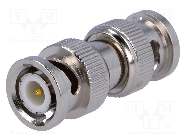 Coupler; BNC plug,both sides; straight