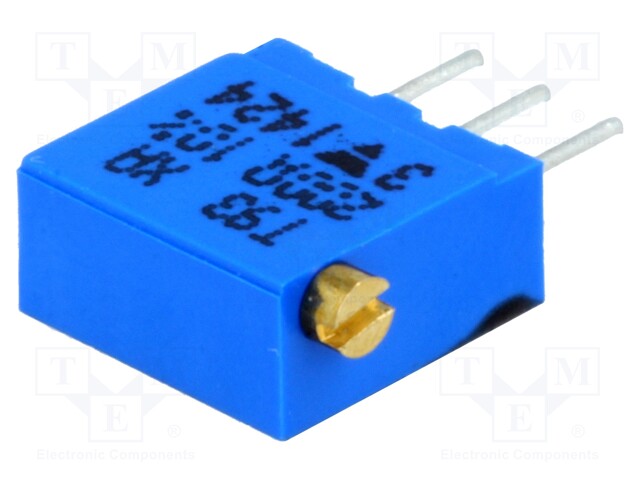 Potentiometer: mounting; multiturn; 500Ω; 500mW; THT; ±10%; linear