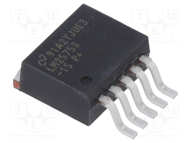 PMIC; DC/DC converter; Uin: 4÷40V; Uout: 15V; TO263-5; buck