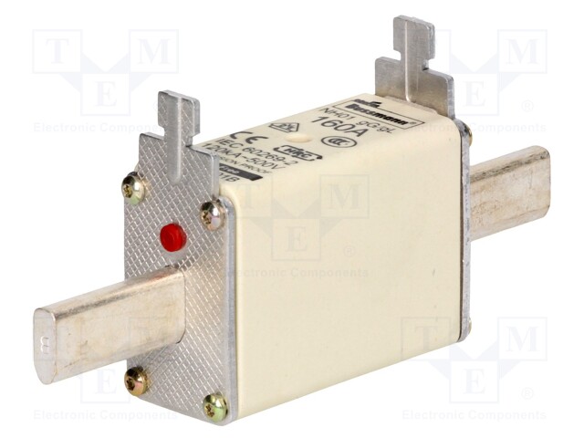 Fuse: fuse; gG,gL; 160A; 500VAC; 250VDC; ceramic,industrial; NH01