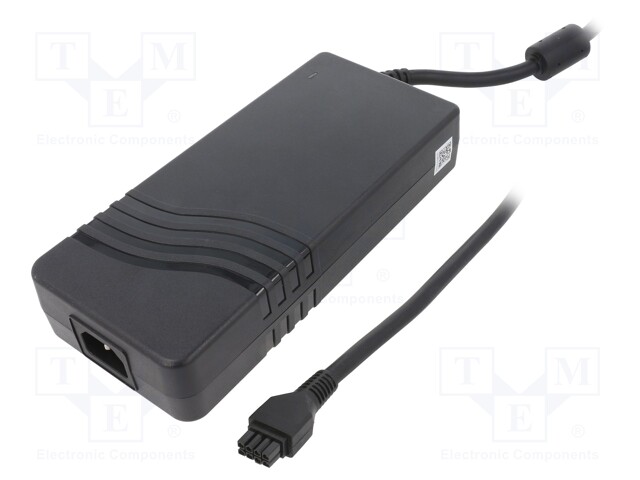 Power supply: switched-mode; 15VDC; 12A; 180W; desktop; 90÷264VAC