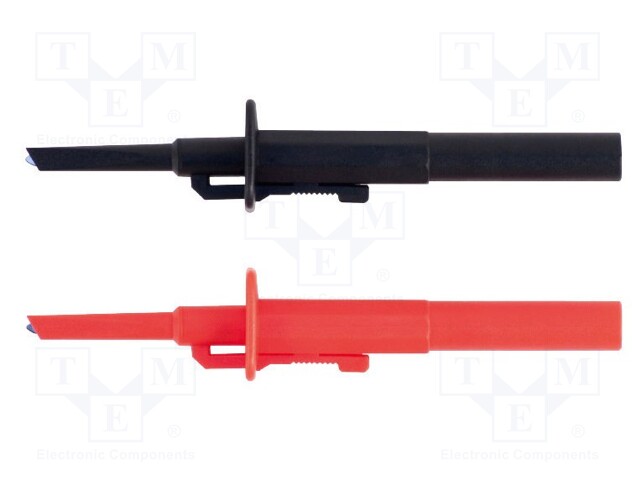 Probe accessories; black,red; 2pcs.