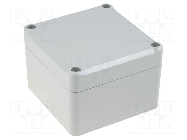 Enclosure: multipurpose; X: 80mm; Y: 82mm; Z: 57mm; EUROMAS II; ABS