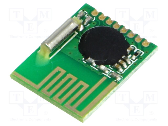 Module: RF; FM transceiver; 2400÷2783.5MHz; 4-wire SPI; 4dBm