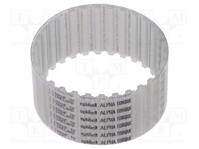 Timing belt; T5; W: 25mm; H: 2.2mm; Lw: 150mm; Tooth height: 1.2mm