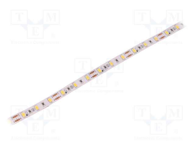 LED tape; white neutral; LED/m: 60; SMD; 5630; 12V; 10mm; white PCB