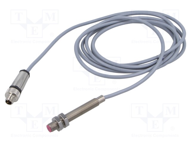 Sensor: inductive; Output conf: PNP / NO; 2mm; 10÷35VDC; M8; IP65