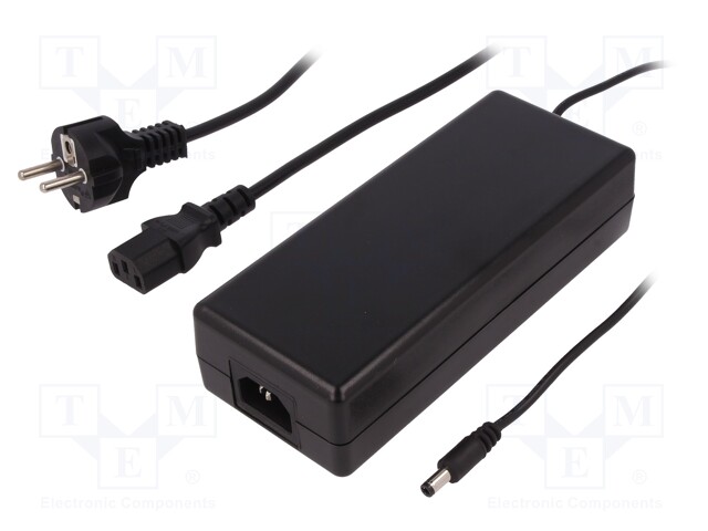 Power supply: switched-mode; 24VDC; 5A; Out: 5,5/2,5; 120W; 0÷40°C