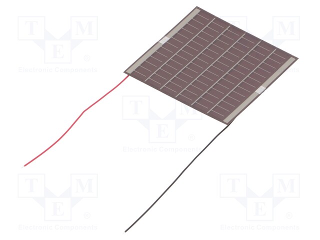 Photovoltaic cell; outdoor; 58.4x56x0.3mm; 2g; 115.8mW; 38.6mA