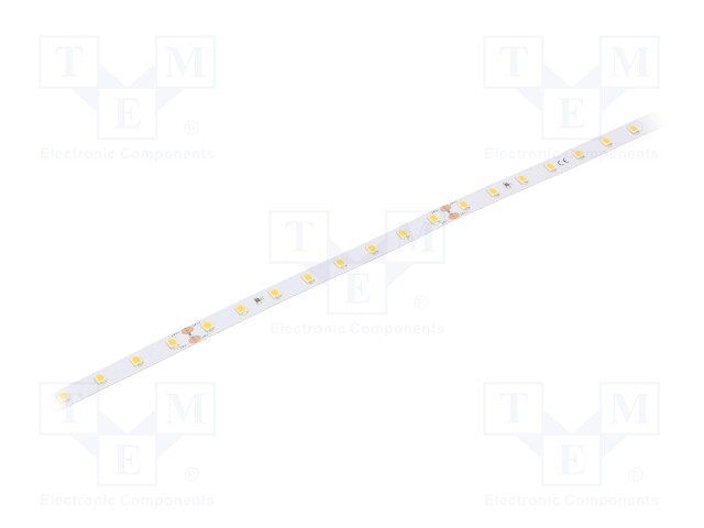 LED tape; white warm; 2835; 24V; LED/m: 80; 8mm; IP20; 4.3W/m