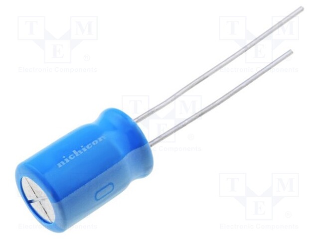 Capacitor: electrolytic; THT; 220uF; 100VDC; Ø16x25mm; Pitch: 7.5mm