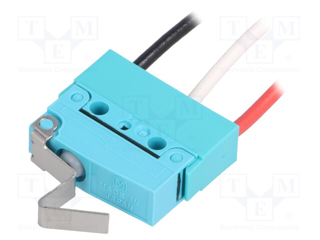 Microswitch SNAP ACTION; SPDT; 2A/250VAC; 2A/30VDC; ON-(ON); IP67