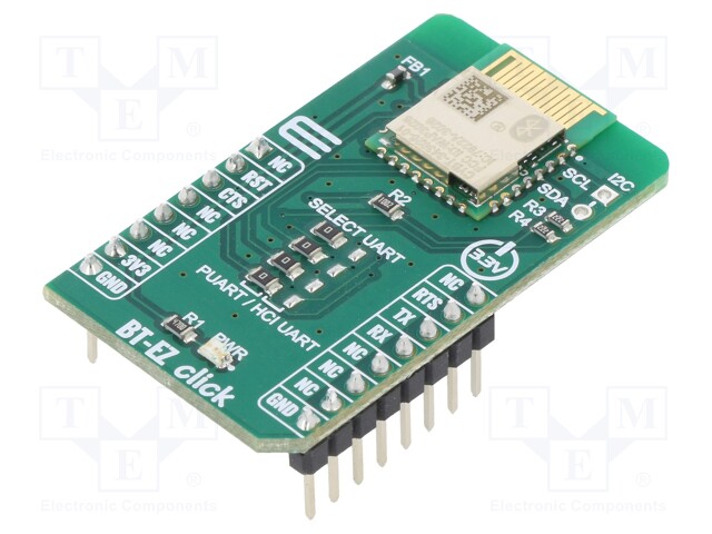 Click board; Bluetooth V5.0 & BLE; UART; CYBT-343026-01; 3.3VDC