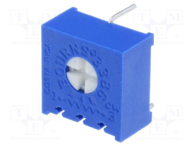 Potentiometer: mounting; single turn,horizontal; 5kΩ; 500mW; ±10%