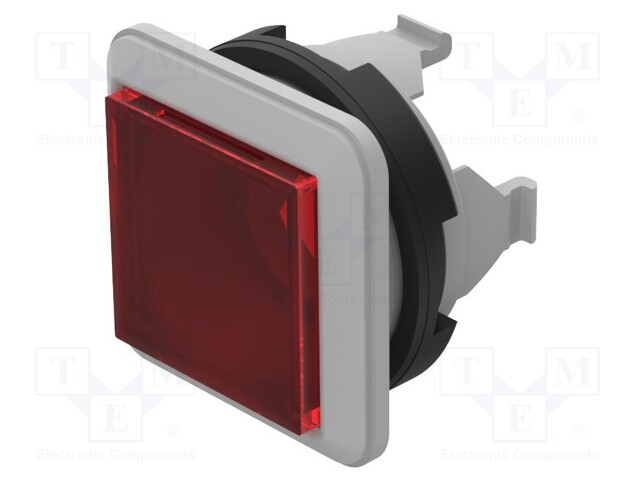 Switch: push-button; 16mm; Stabl.pos: 1; red; IP40; Pos: 2; 92