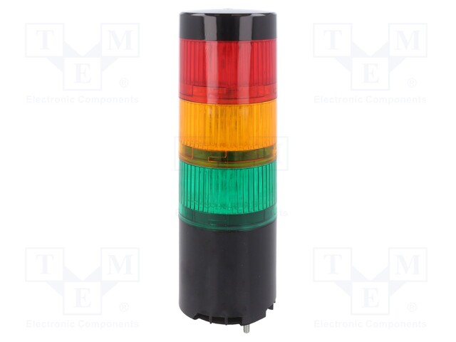 Signaller: signalling column; LED; red/amber/green; 5VDC; IP65