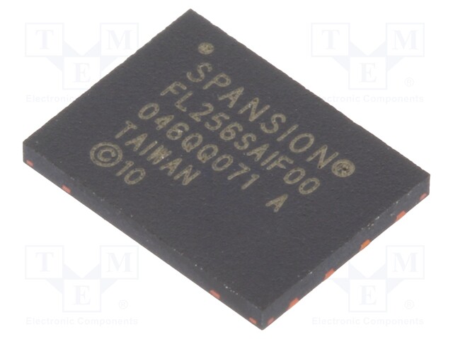 FLASH memory; 256Mbit; SPI; 133MHz; 2.7÷3.6V; WSON8; serial