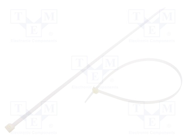 Cable tie; L: 500mm; W: 7.6mm; polyamide; 533N; natural; Ømax: 150mm