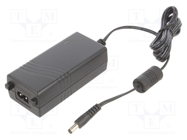 Power supply: switched-mode; 12VDC; 3A; Out: 5,5/2,5; 36W; desktop