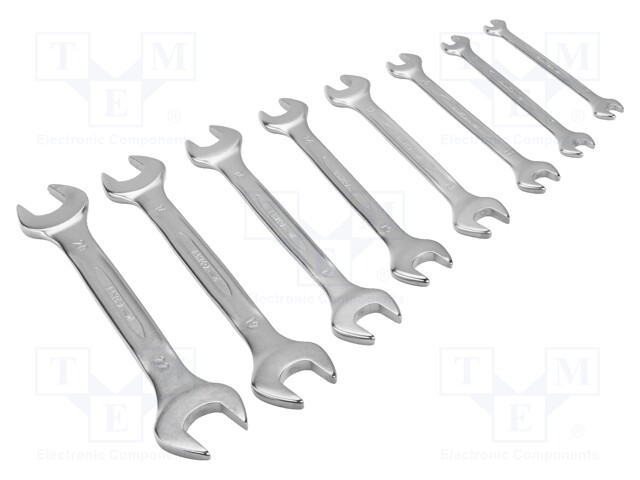 Key set; spanner; Pcs: 8