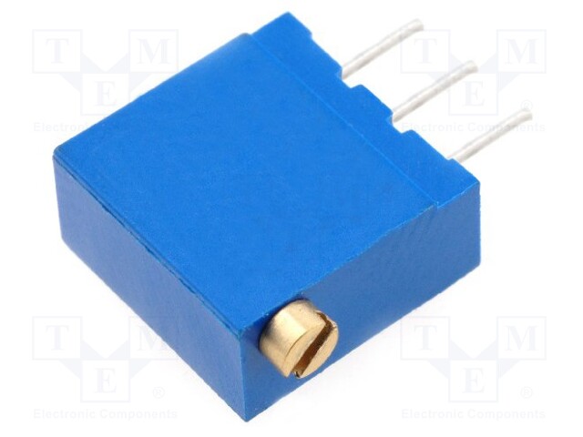 Potentiometer: mounting; multiturn; 10kΩ; 500mW; THT; ±10%; linear