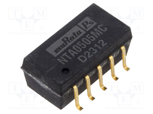 Converter: DC/DC; 1W; Uin: 4.5÷5.5V; Uout: 5VDC; Uout2: -5VDC; SMD