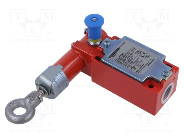 Safety switch: singlesided rope switch; NC x2 + NO; -25÷70°C