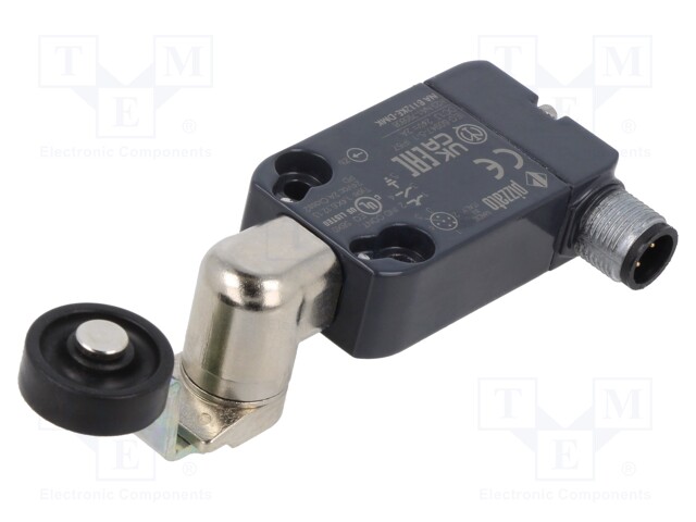 Limit switch; NO + NC; 10A; max.250VAC; max.250VDC; M12; IP67; 1Hz