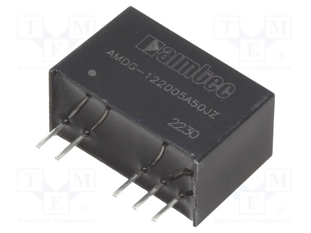 Converter: DC/DC; 2.25W; Uin: 10.8÷13.2V; Uout: 20VDC; Uout2: -5VDC