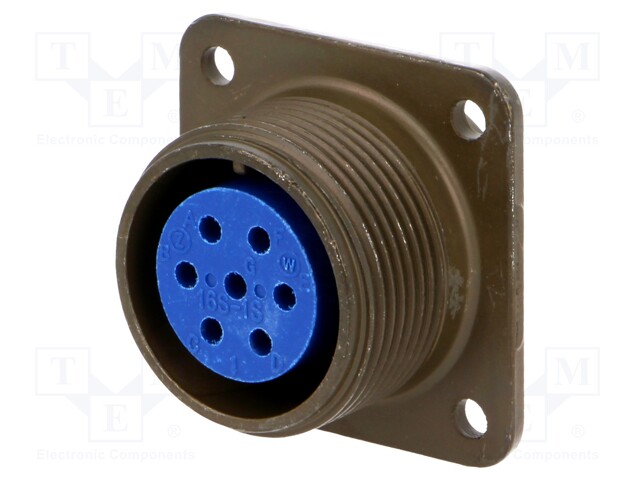 Connector: circular; Series: 97; socket; female; PIN: 7; soldering