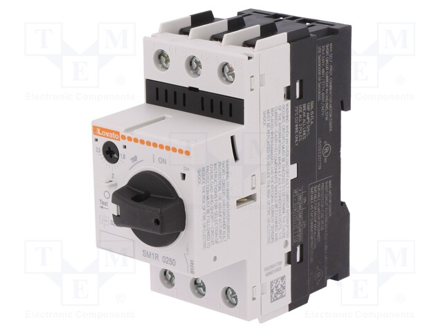 Motor breaker; 230÷690VAC; DIN; 1.6÷2.5A; IP20; Uinsul: 690V