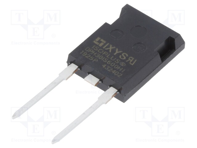 Diode: rectifying; THT; 600V; 30A; Package: tube; ISOPLUS247™; 35ns