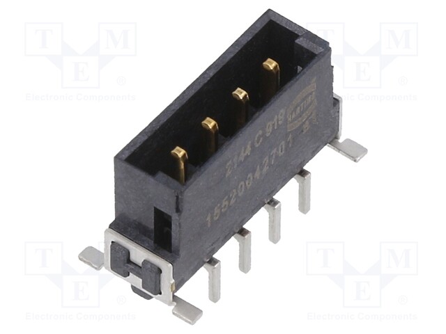 Connector: PCB to PCB; male; PIN: 4; 2.54mm; Series: har-flex Power