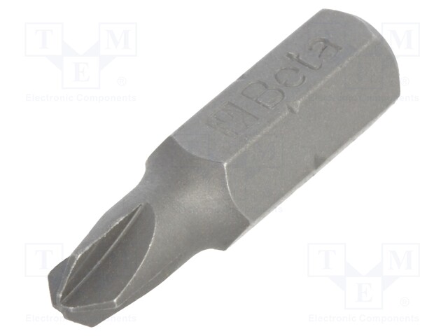 Screwdriver bit; Torq-Set®; TS1; Overall len: 25mm