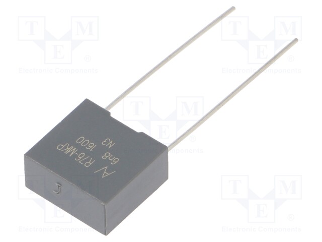 Capacitor: polypropylene; 6800pF; ESR: 93.62mΩ; THT; ±5%; -55÷110°C