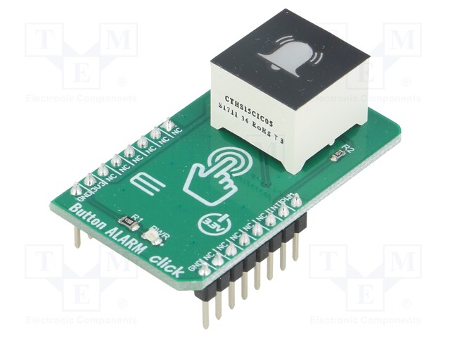 Click board; button; GPIO,PWM; CTHS15CIC05ALARM; 3.3VDC