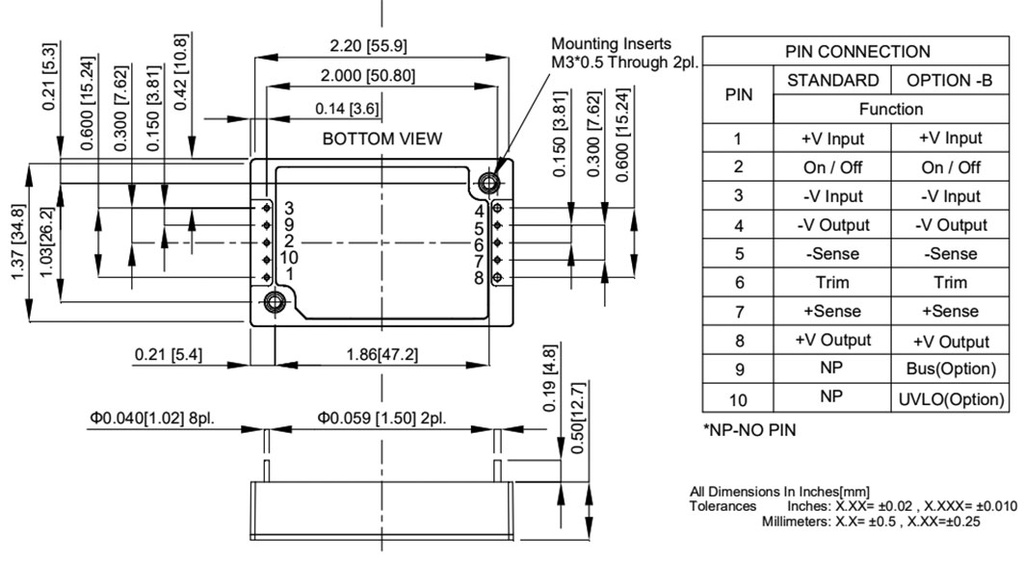 Converter: DC/DC; 100W; Uin: 12÷160V; Uout: 28VDC; Iout: 3.6A; 66g