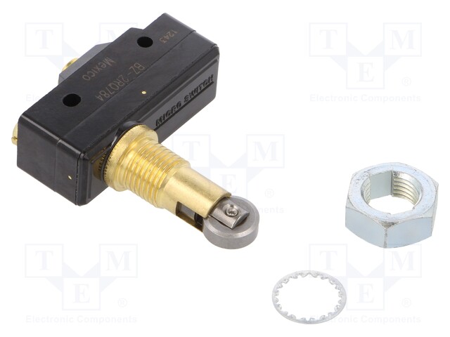 Microswitch SNAP ACTION; SPDT; 15A/600VAC; 15A/250VDC; Pos: 2