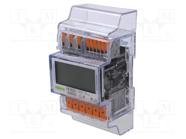 Controller; for DIN rail mounting; pulse S0; IP20; 65A; -40÷70°C