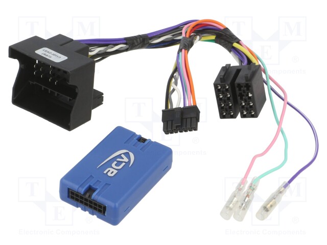Adapter for control from steering wheel; Citroën,Fiat,Toyota