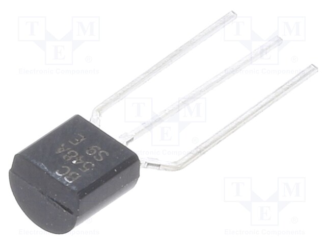 Transistor: NPN; bipolar; 30V; 0.1A; 500mW; TO92