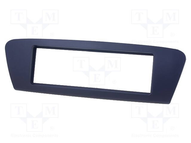 Radio mounting frame; Renault; 1 DIN; dark grey