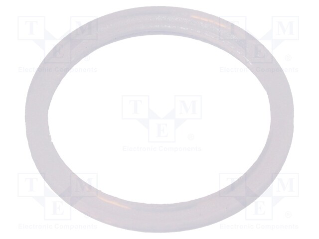 Gasket; polyetylene; D: 2mm; Øint: 20mm; Øout: 25mm; M20; -30÷70°C