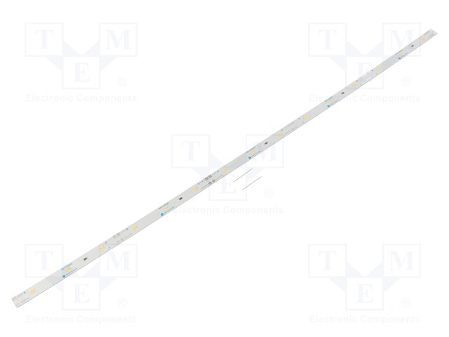 LED strip; 12V; white warm; W: 10mm; L: 500mm; CRImin: 80; 120°; D: 3mm