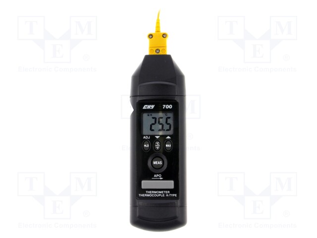 Temperature meter; LCD 3,5 digit (1999); Sampling: 1,5x/s