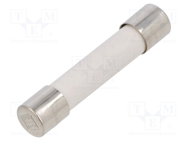 Fuse: fuse; quick blow; 10A; 500VAC; ceramic,cylindrical; 6,3x32mm