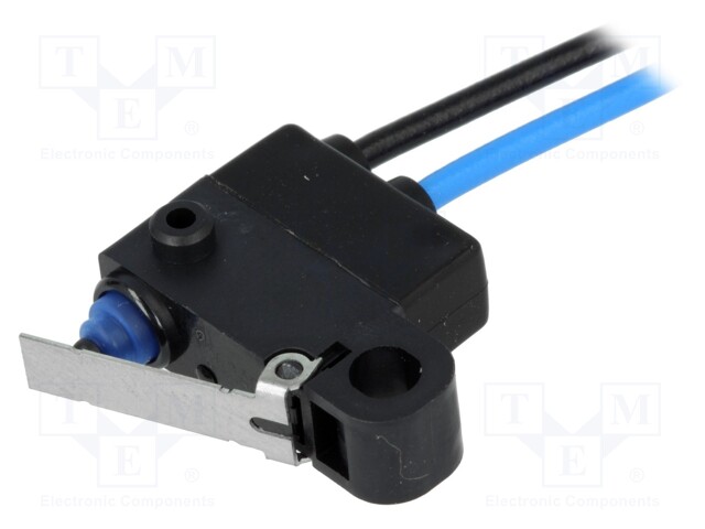 Microswitch SNAP ACTION; with lever; SPST-NO; 0.1A/125VAC; Pos: 2