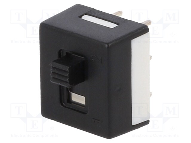 Switch: slide; Pos: 2; DPDT; 3A/120VAC; 3A/28VDC; ON-ON; -40÷85°C