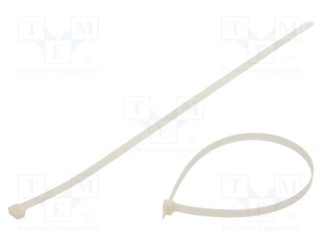 Cable tie; L: 650mm; W: 12.5mm; polyamide; 1112N; natural