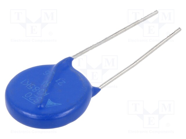 TVS Varistor, 385 V, 505 V, SuperioR-MP Series, 1.025 kV, Disc 20mm, Metal Oxide Varistor (MOV)